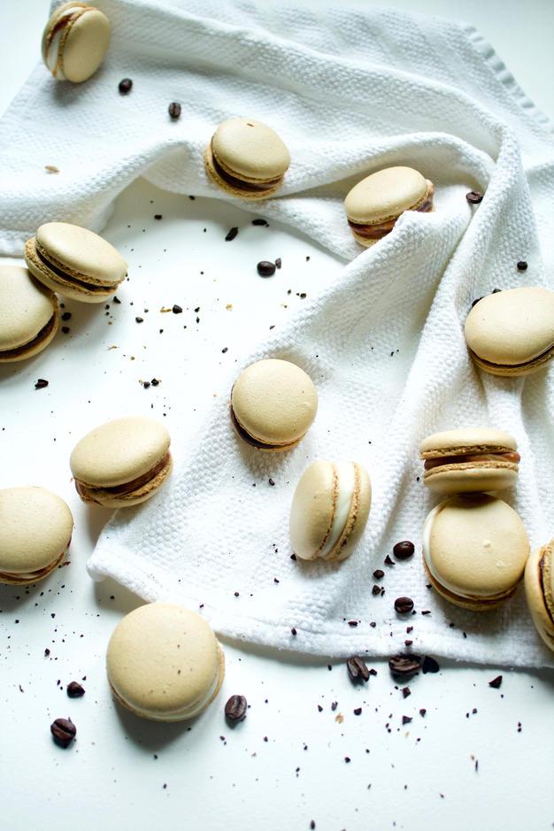 coffee macarons