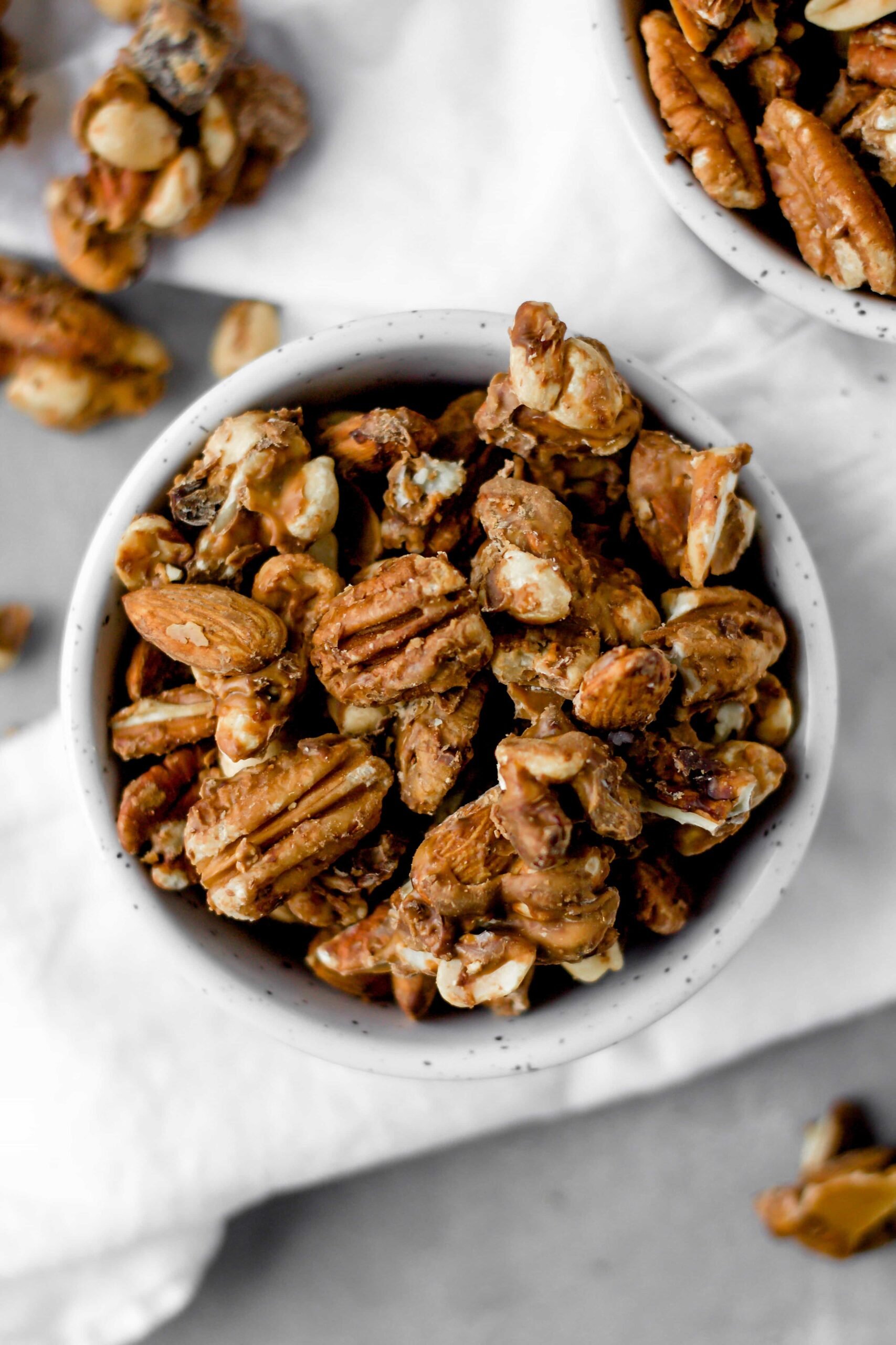 Caramelized White Chocolate Nuts