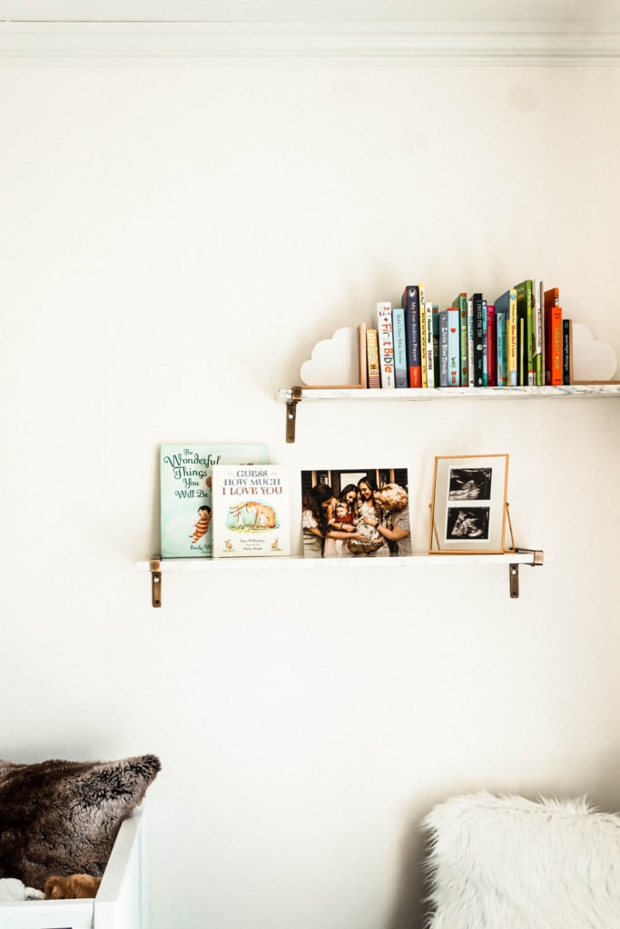 nursery bookshelf