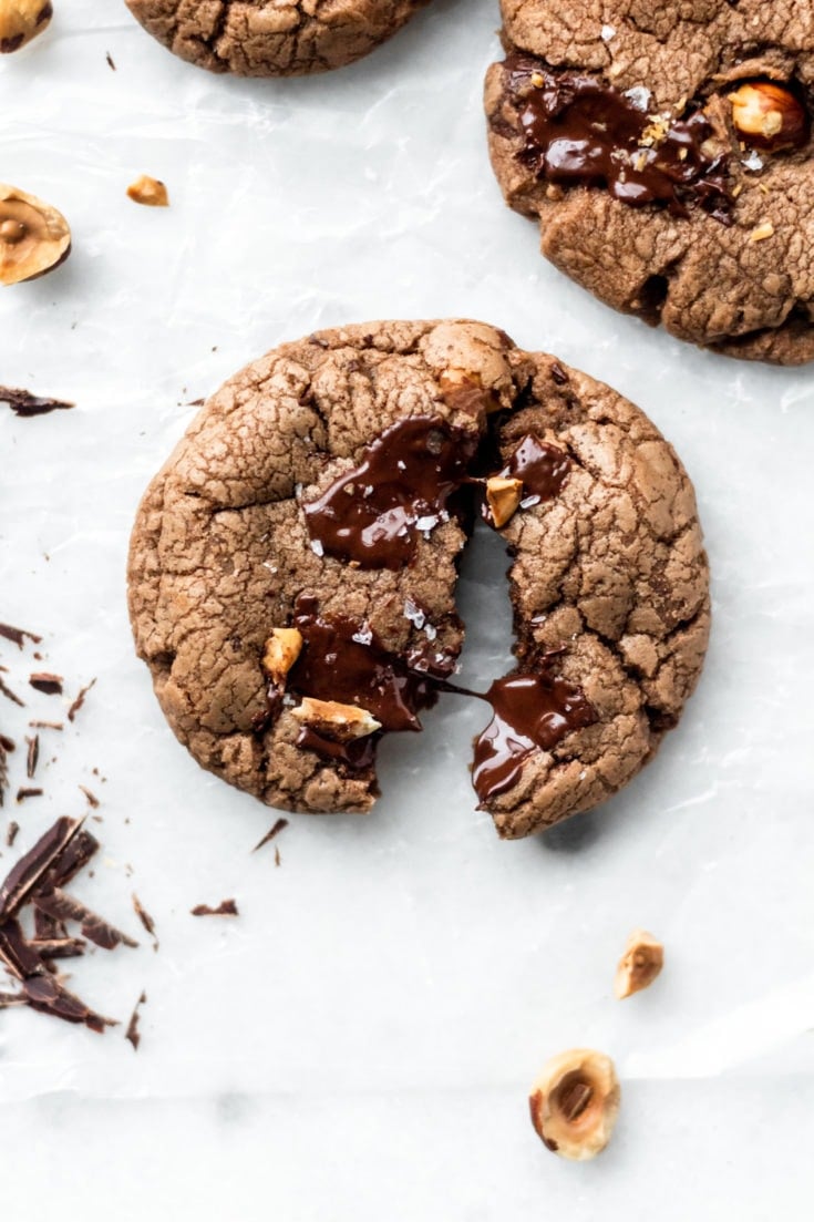 hazelnut chocolate chip cookie