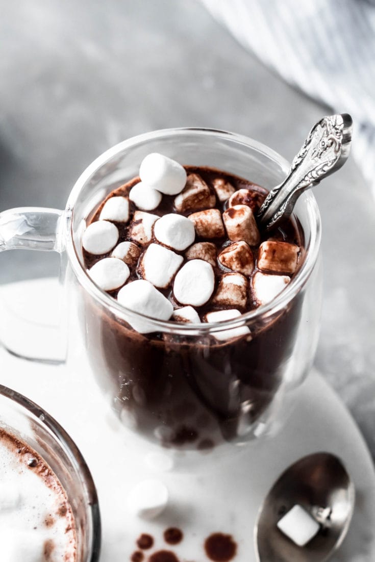 Homemade Dark Hot Chocolate Recipe