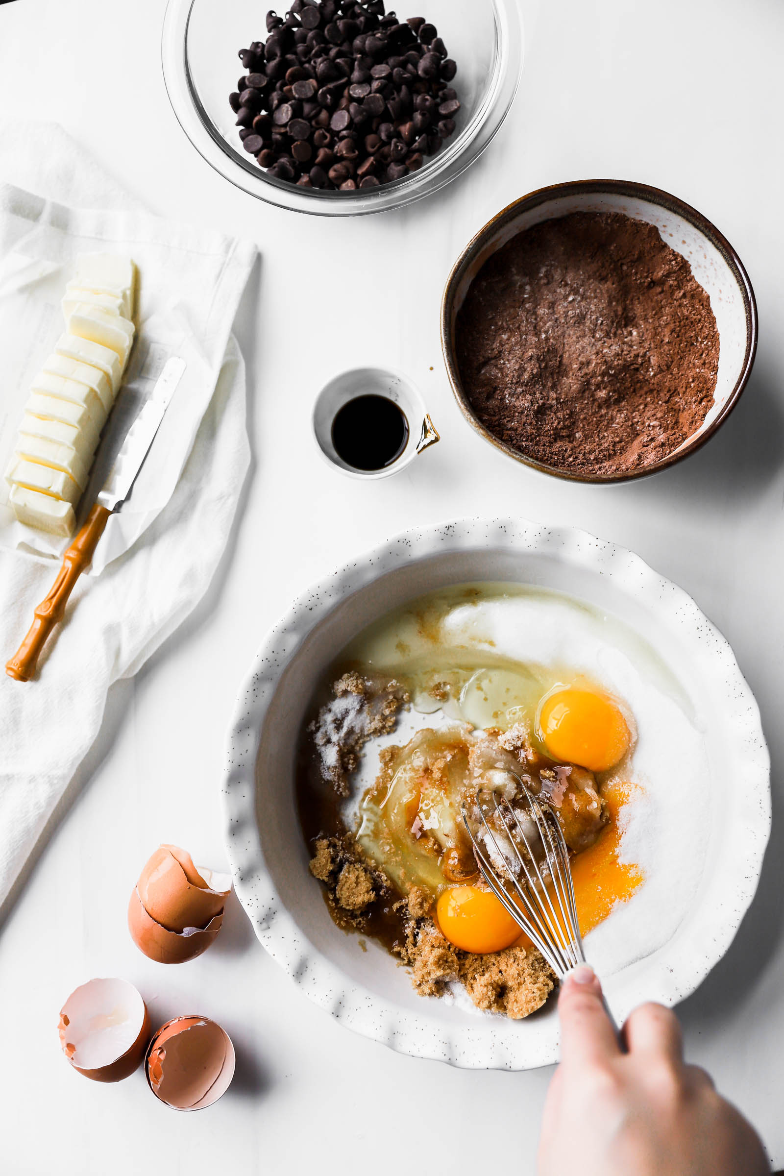 Hot Chocolate Brownies with Toasted Marshmallows Baran Bakery