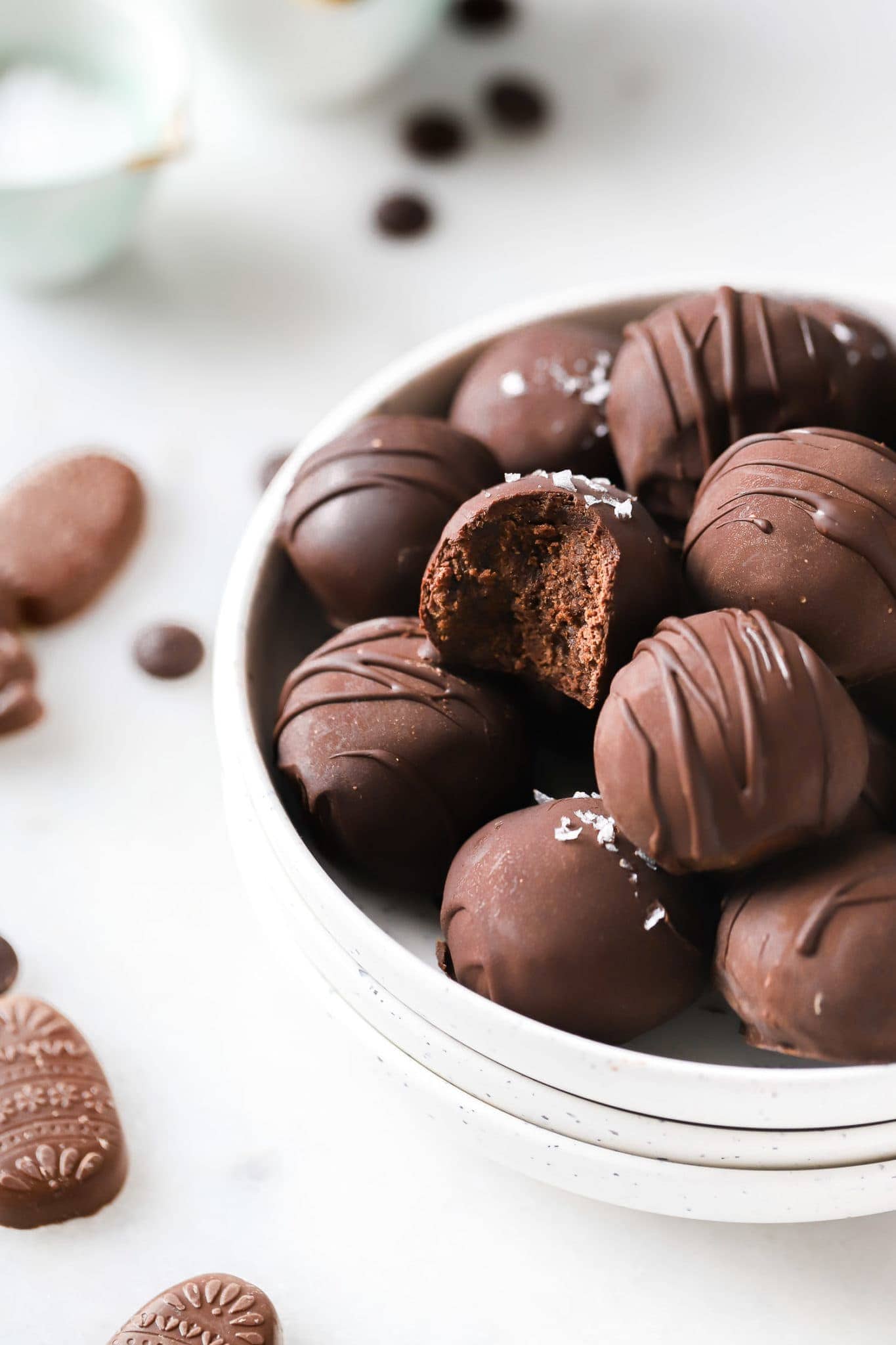 Brownie Truffles with Ghirardelli Chocolate Baran Bakery
