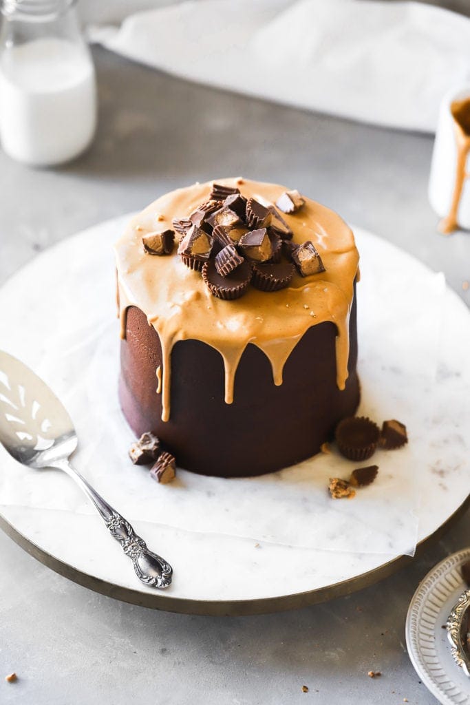 reese's peanut butter cup cake