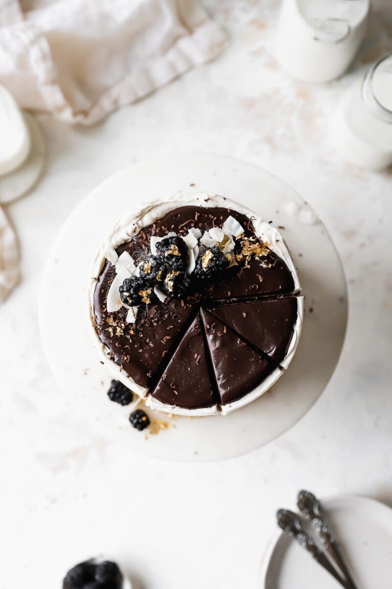 Marble Cake with Buttercream Frosting Baran Bakery