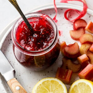 Raspberry Rhubarb Jam