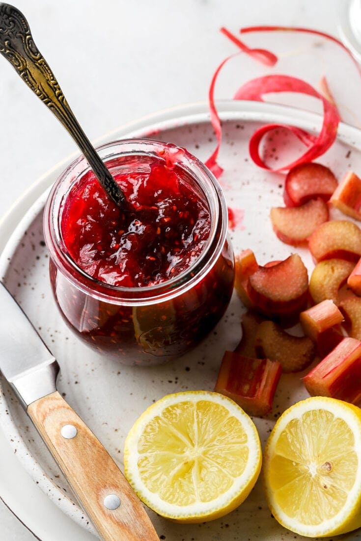 Raspberry Rhubarb Jam