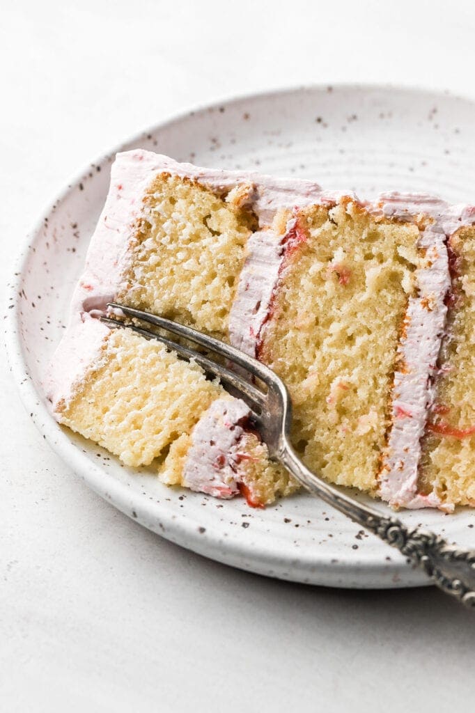 Vanilla Rhubarb Cake