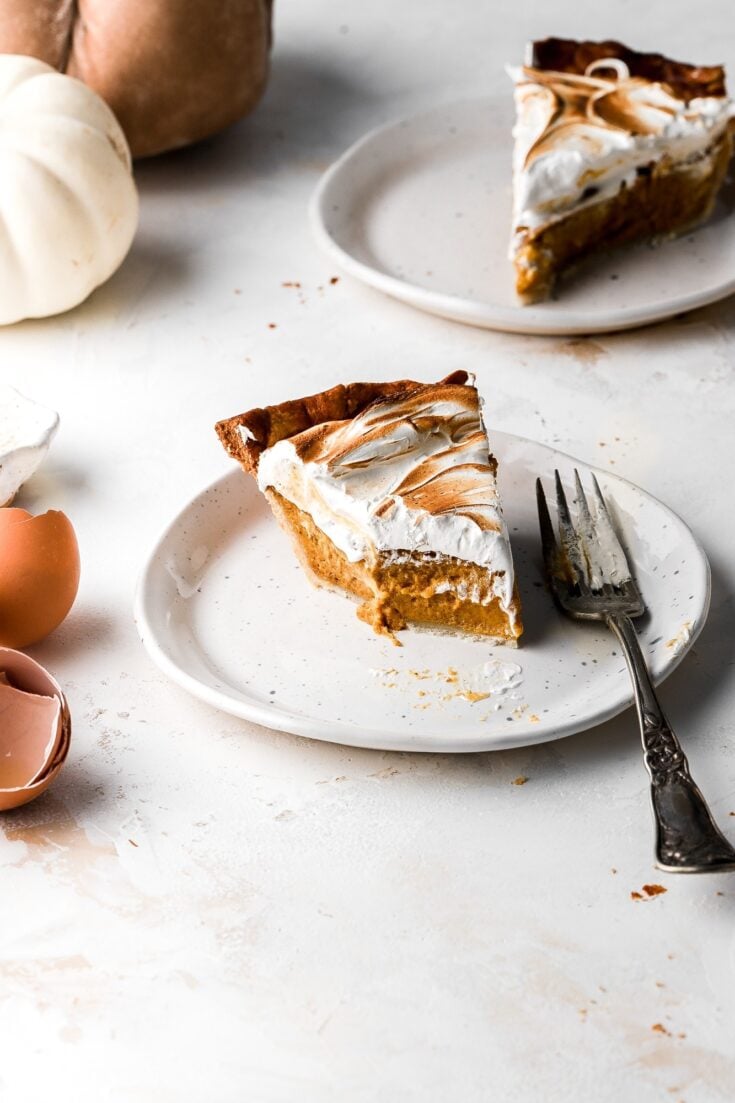 Pumpkin meringue Pie