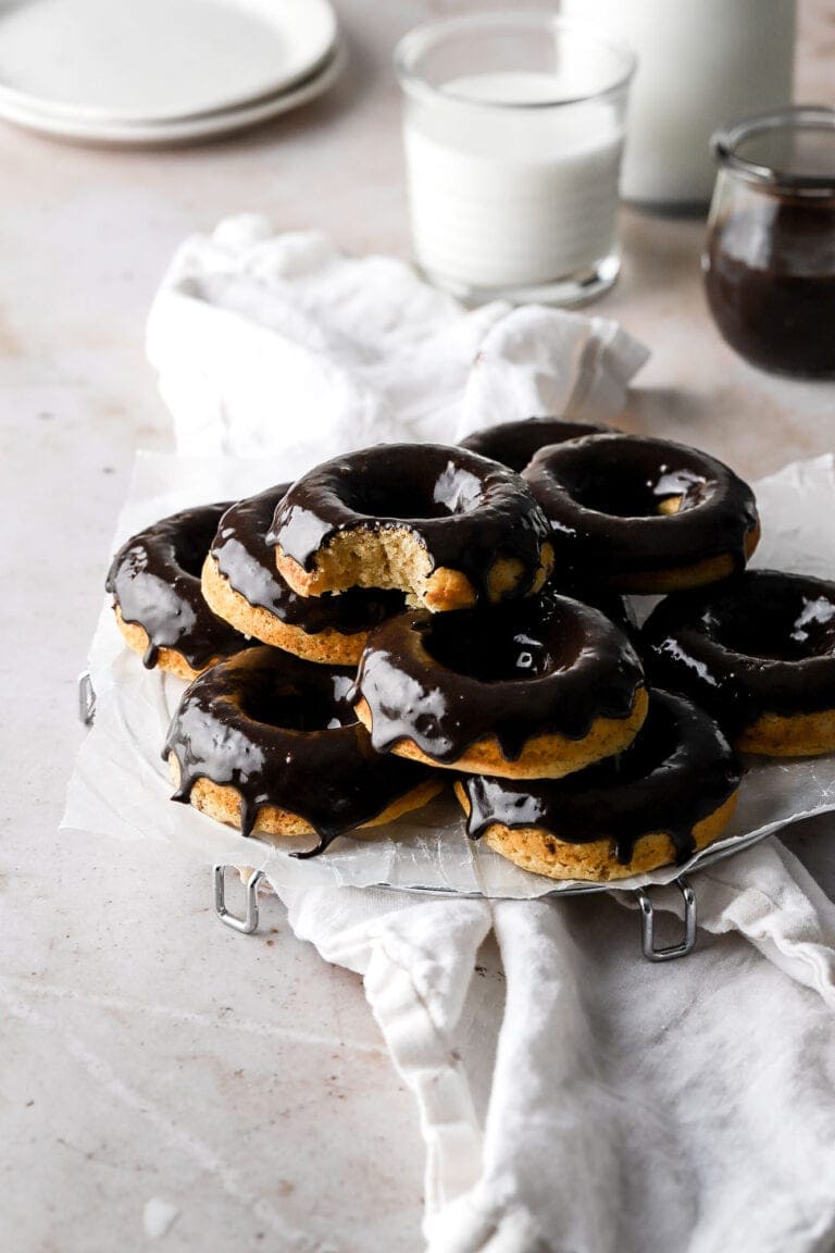 Chocolate Glazed Donuts-10