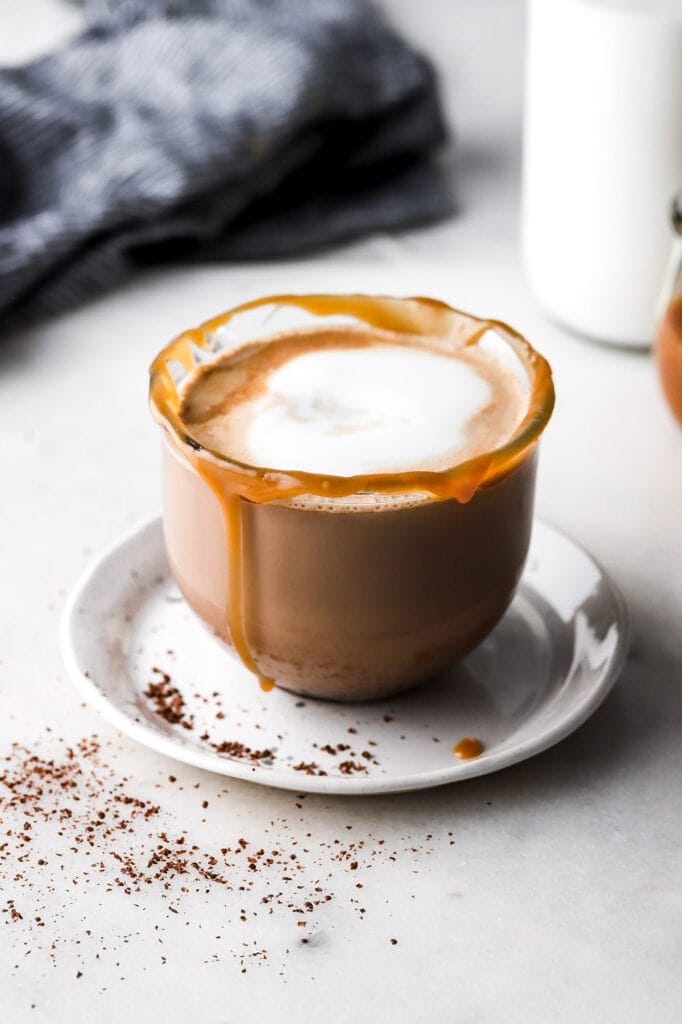 Iced Chai Latte with Homemade Chai Concentrate - Baran Bakery