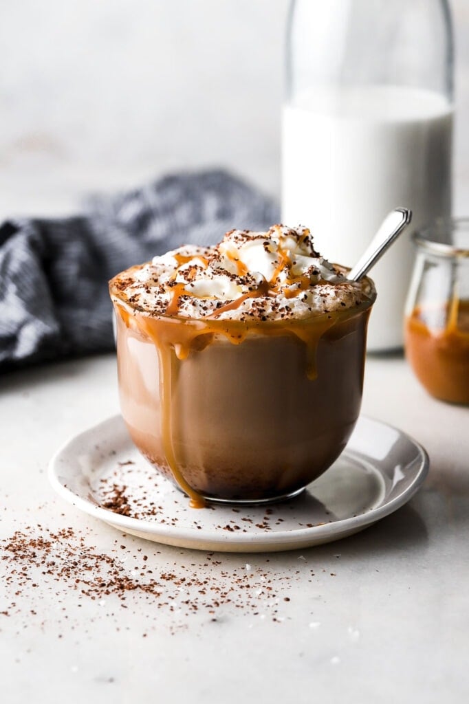 Easy Homemade Salted Caramel Mocha Starbucks Recipe