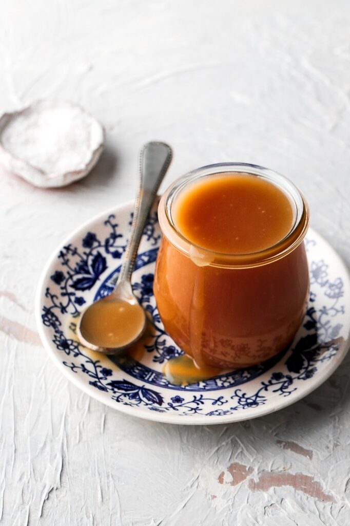 homemade salted caramel sauce