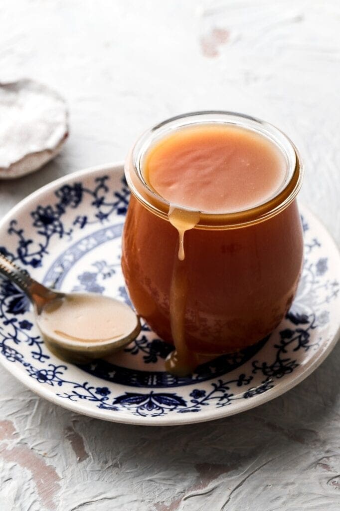 homemade salted caramel sauce