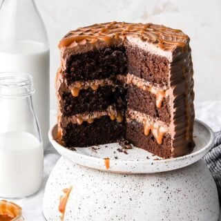 chocolate caramel cake