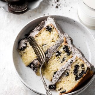 oreo cake slice