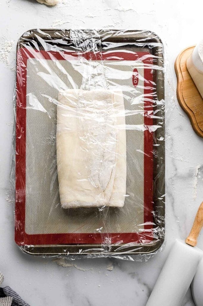 cover dough and refrigerate 