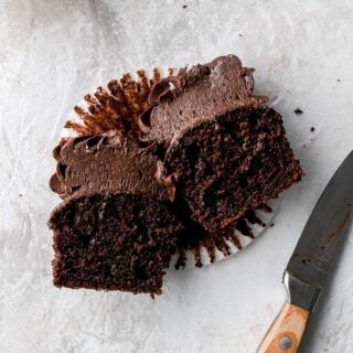 small batch chocolate cupcakes