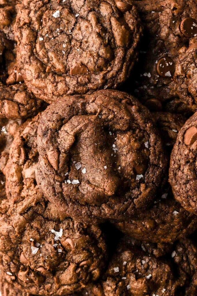 double chocolate chip cookies