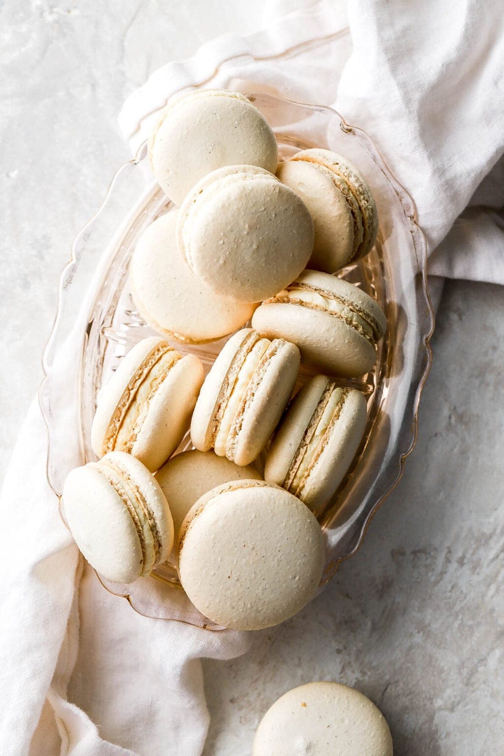 Vanilla Macaron Recipe Baran Bakery