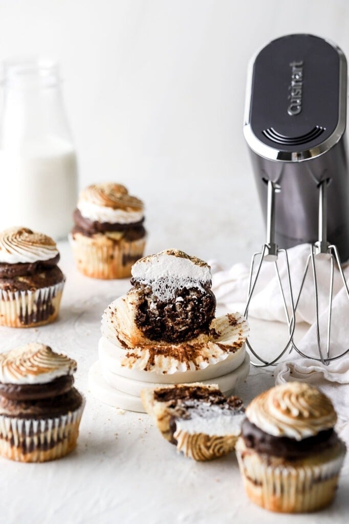 s'mores cupcakes