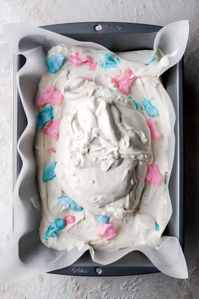 How to Make No-Churn Cotton Candy Ice Cream