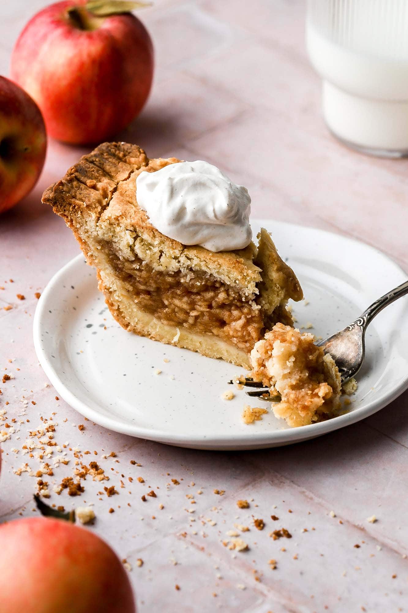 Apple Pie with Puff Pastry - Baran Bakery