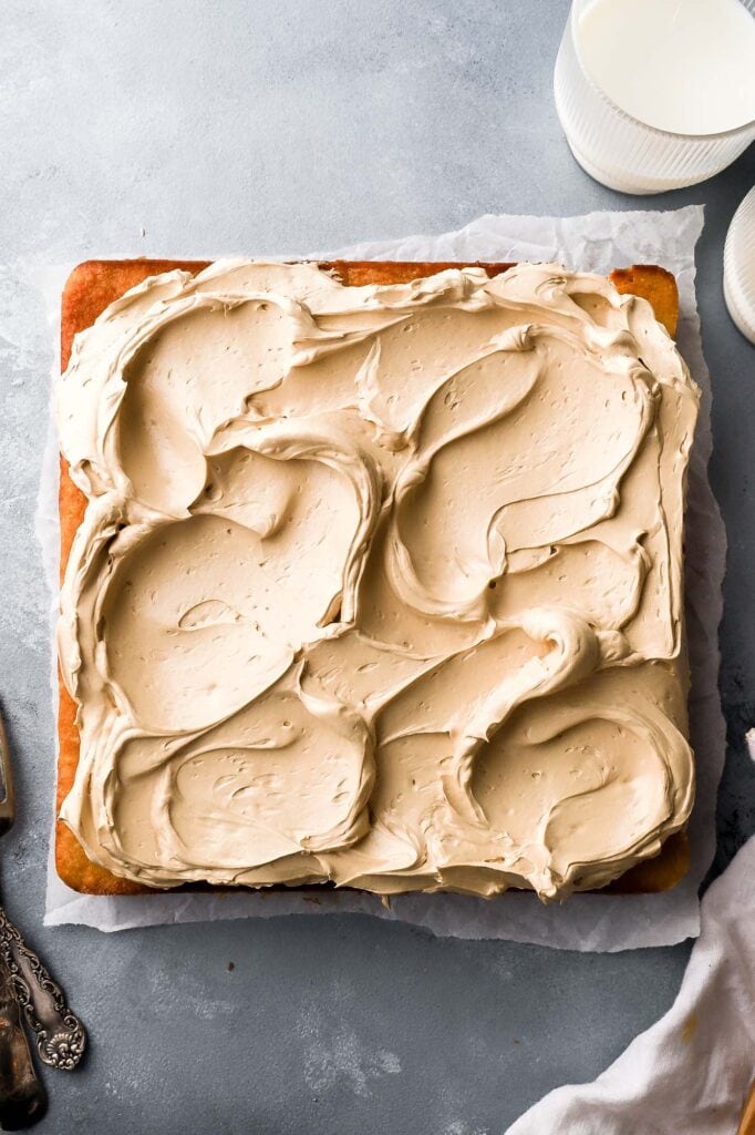 cookie butter swiss meringue buttercream