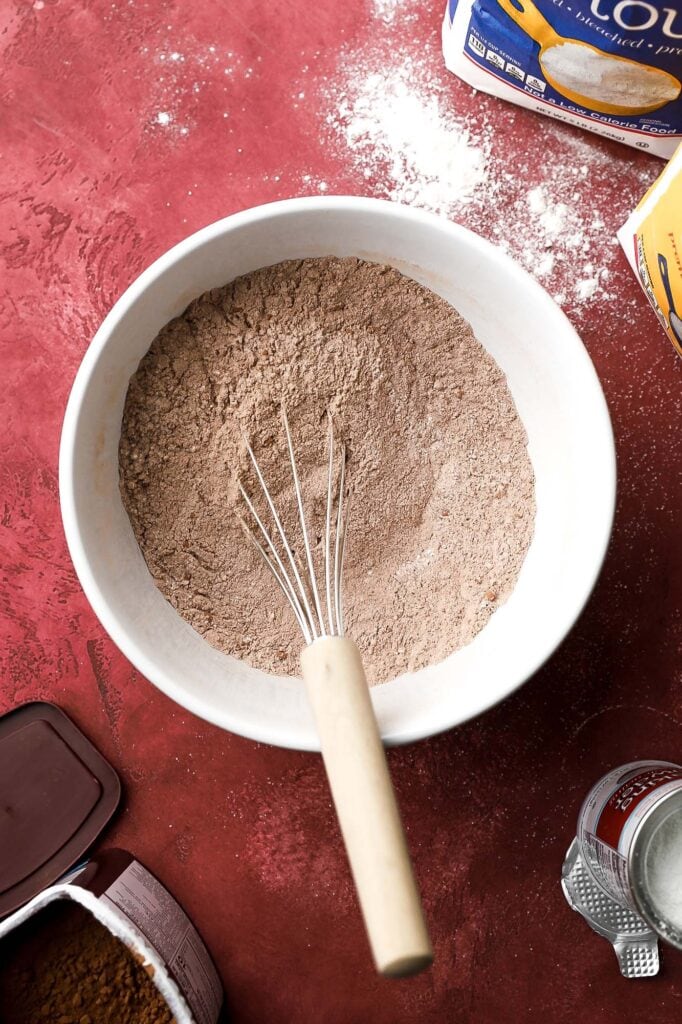 whisk together all the dry ingredients