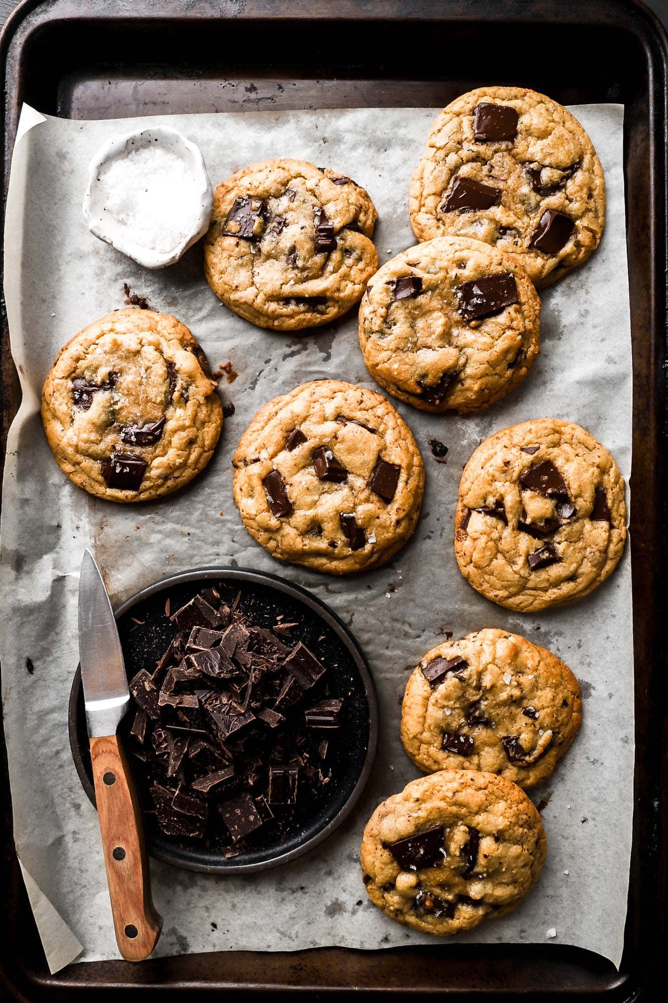 Small Batch Chocolate Chip Cookies - Baran Bakery