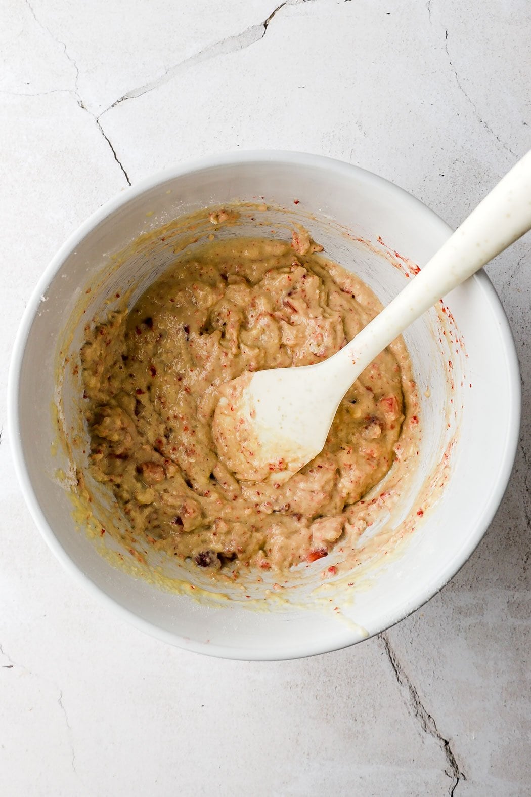 strawberry smash cake batter