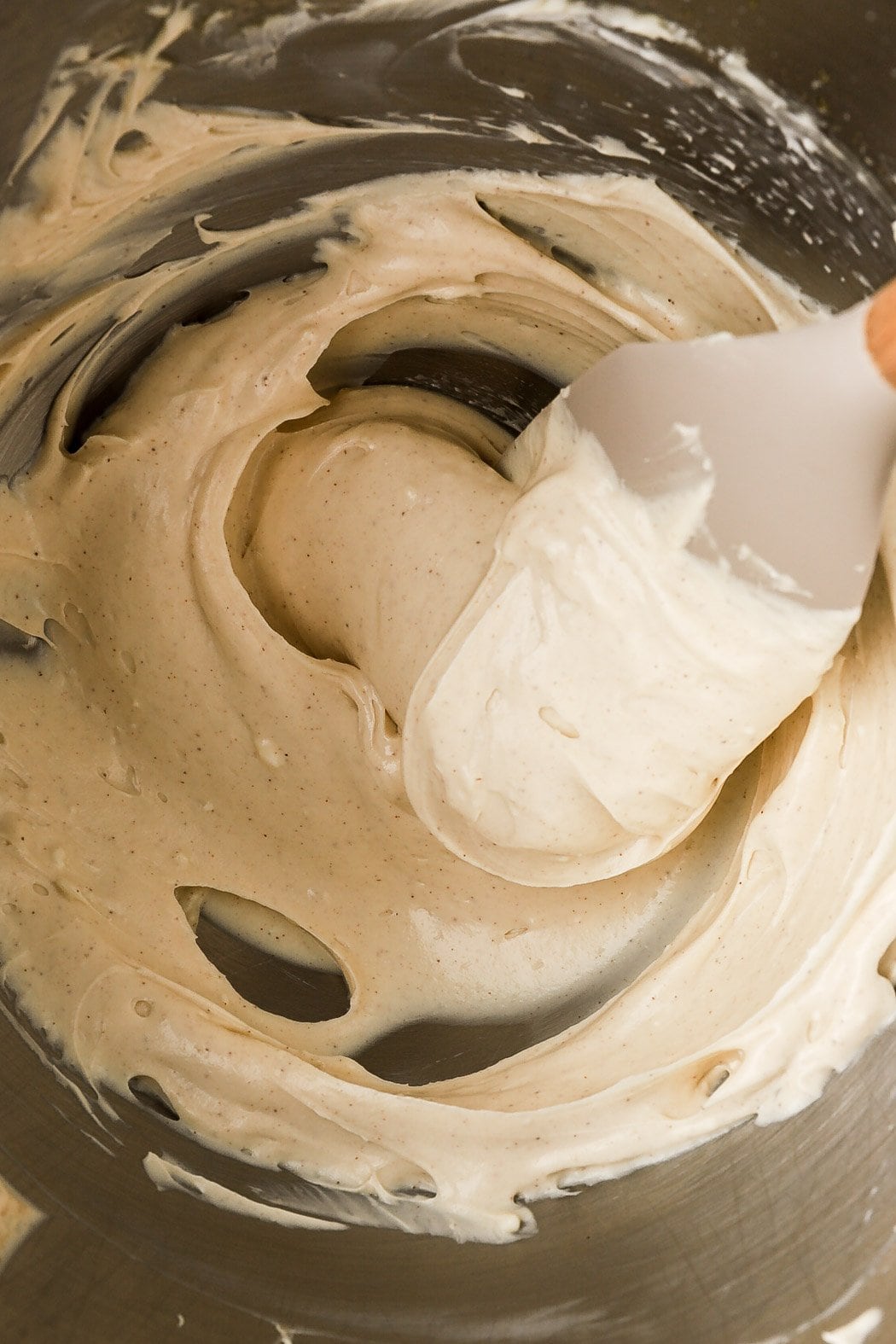 cinnamon cream cheese frosting with maple syrup