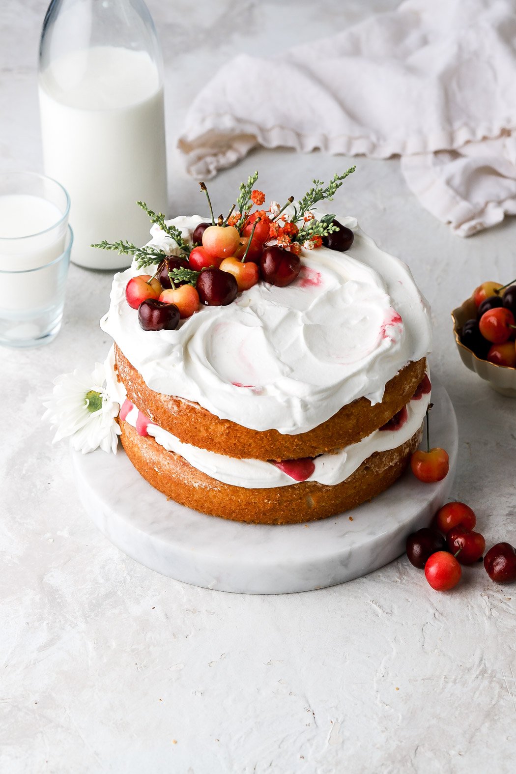 White Forest Cake - Baran Bakery