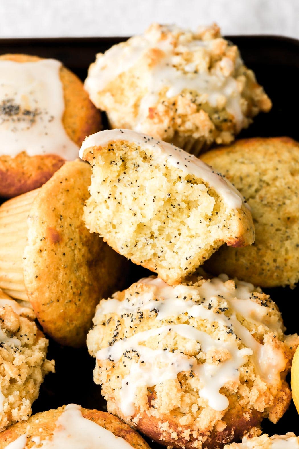 lemon poppy seed muffins