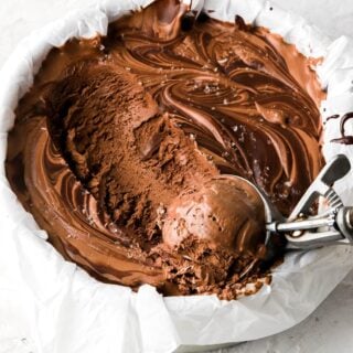 dark chocolate ice cream