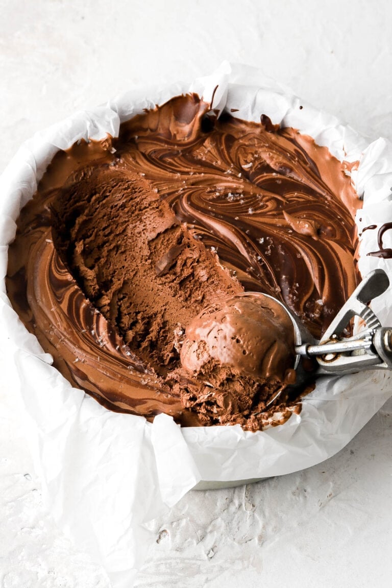 dark chocolate ice cream