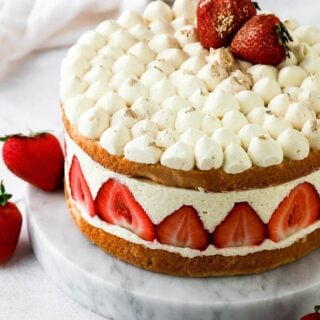 fraisier cake