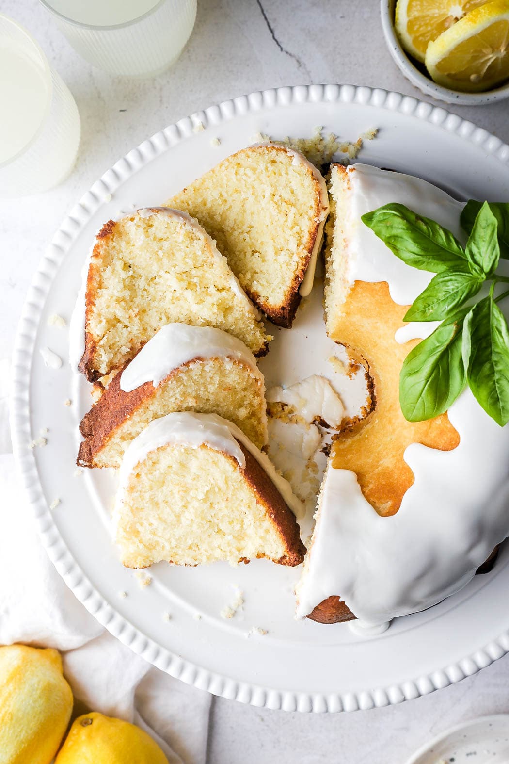 Lemon Bundt Cake Recipe - ZoëBakes