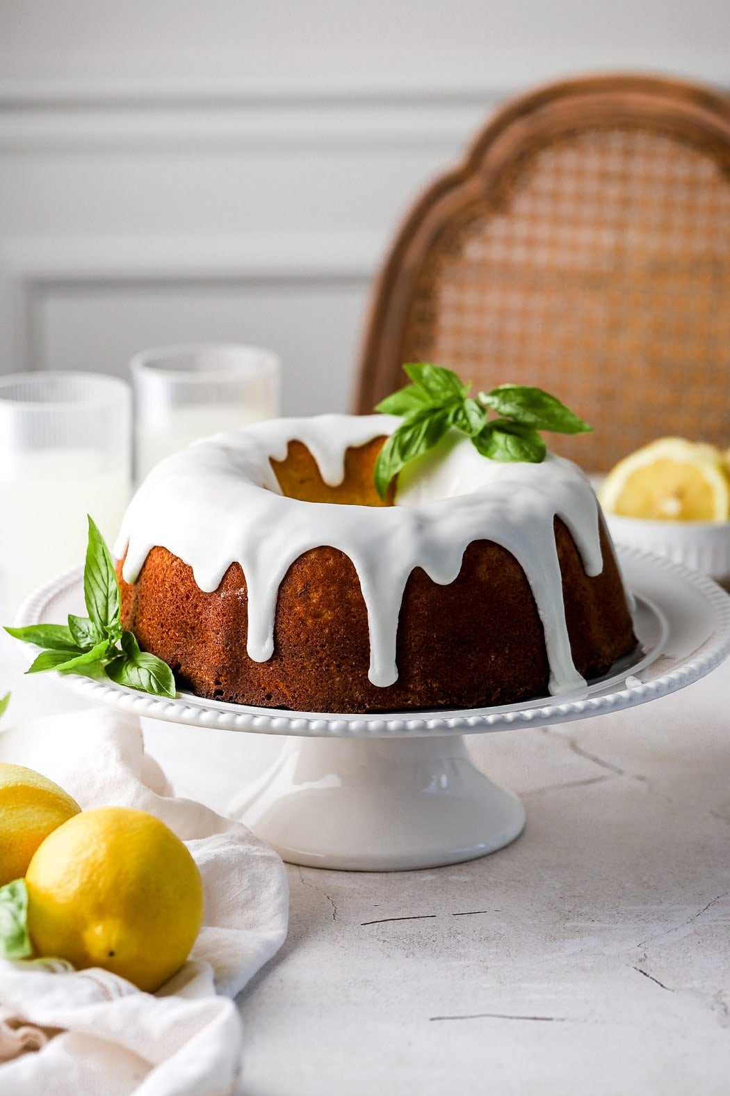 Lemon Curd Cake - Baran Bakery