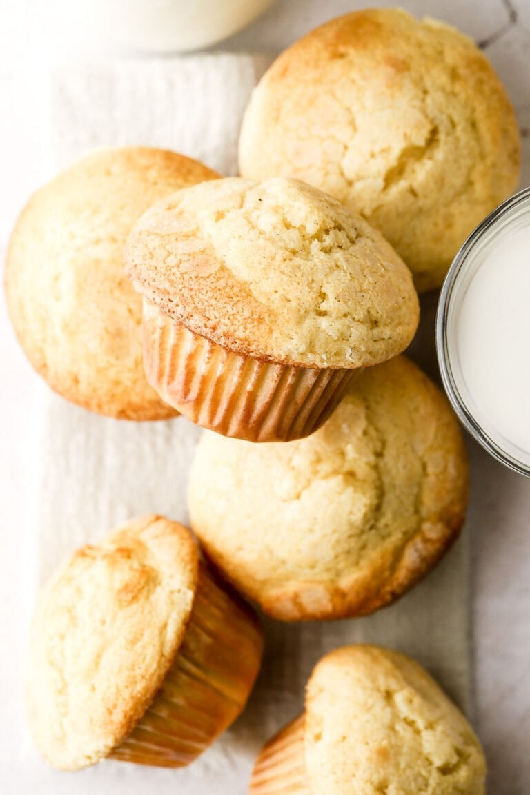 The BEST Vanilla Muffins - Baran Bakery