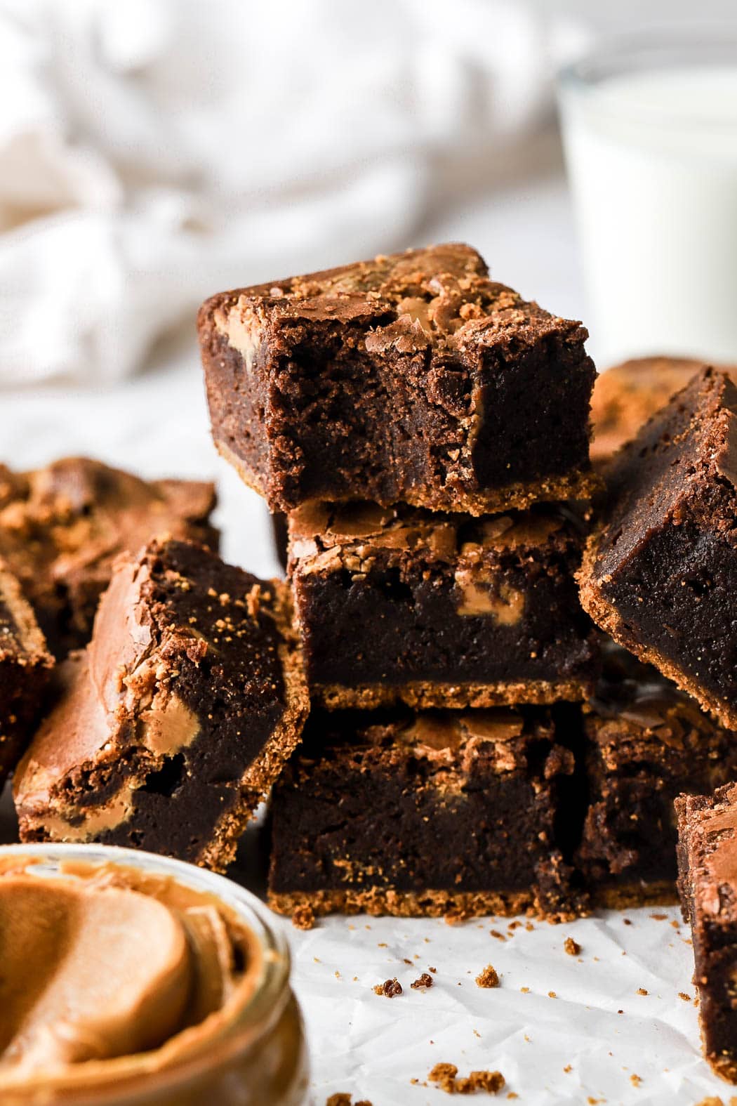 biscoff brownies