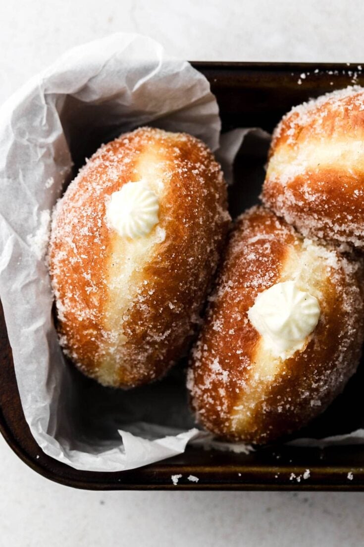 bavarian cream donut