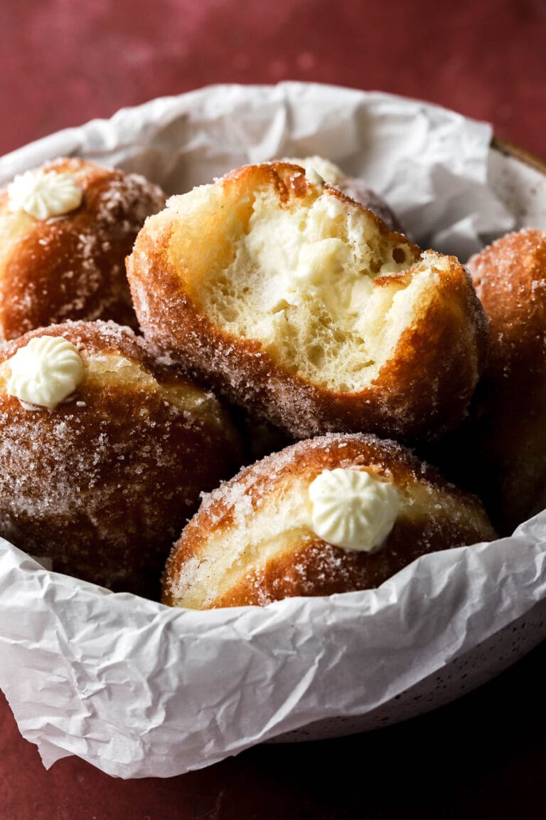 Bavarian Cream Donuts - Baran Bakery