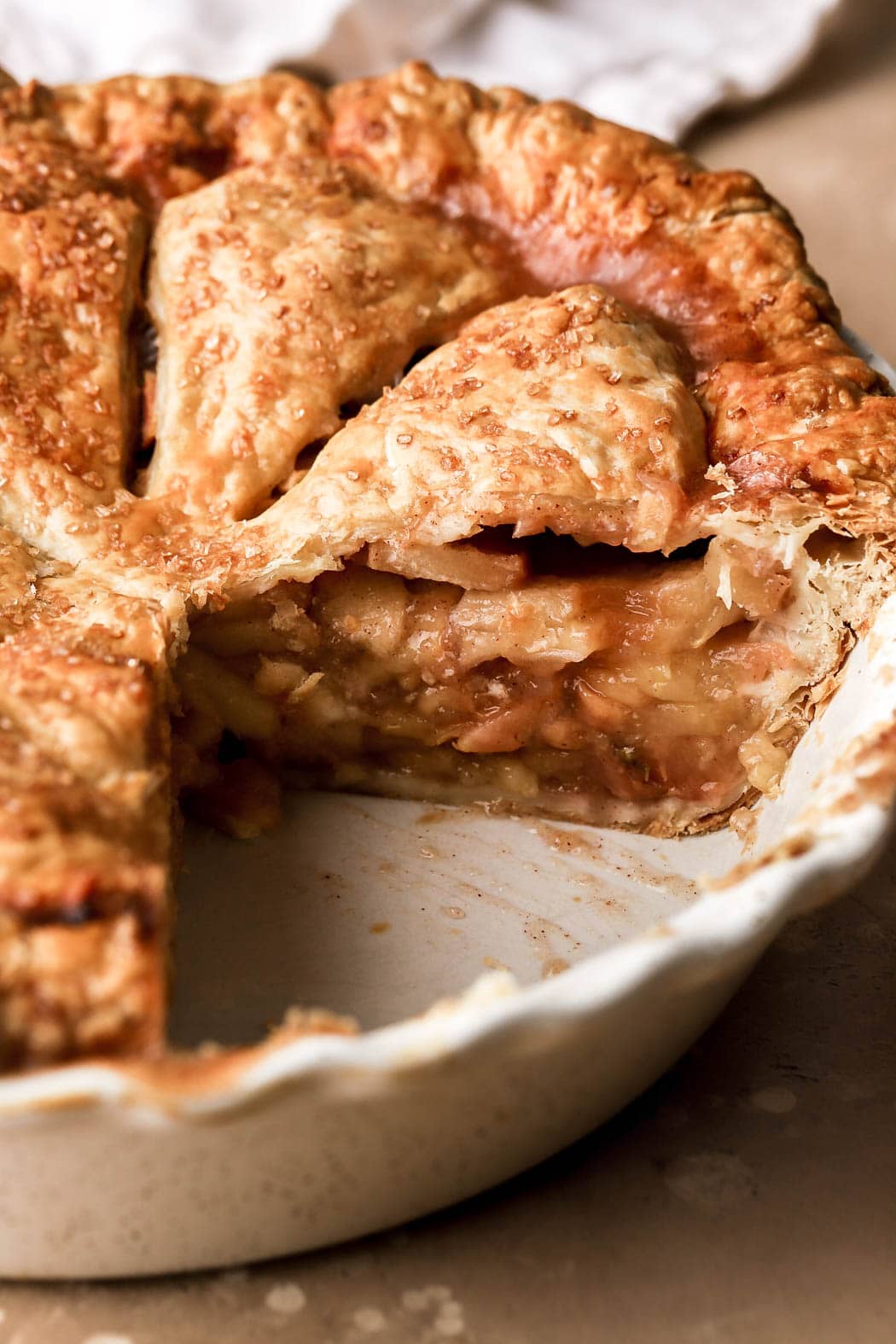 Apple Pie with Puff Pastry - Baran Bakery