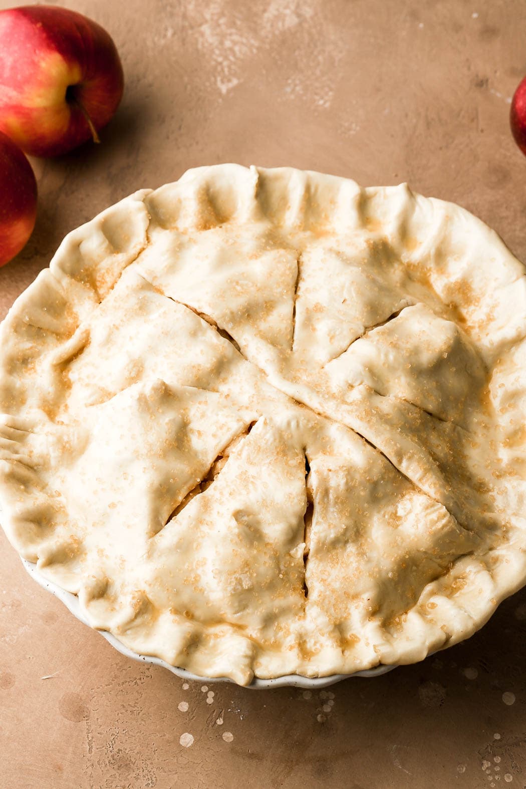 Apple Pie with Puff Pastry - Baran Bakery