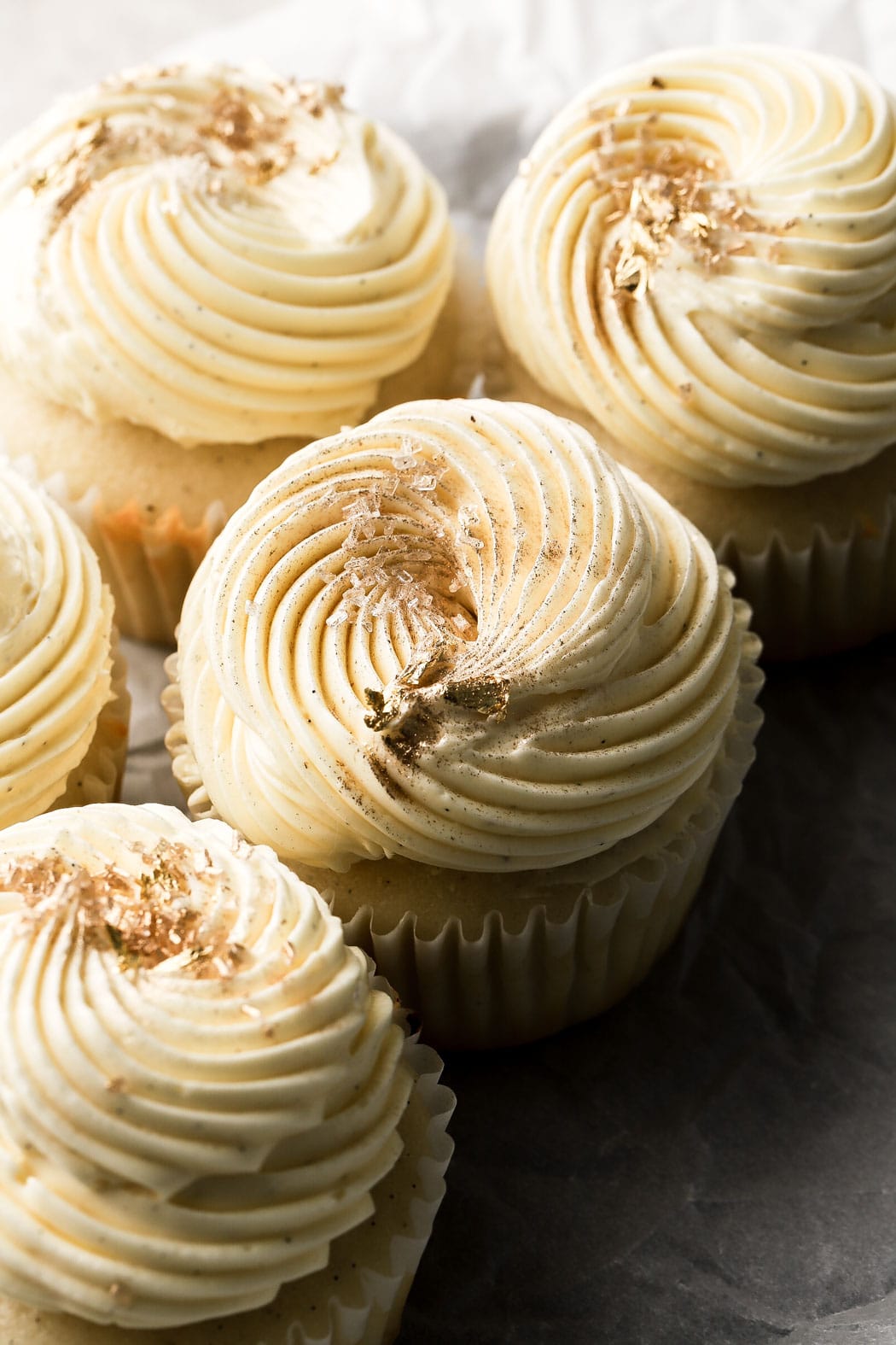 Vanilla Cupcakes with Vanilla Buttercream - Baran Bakery