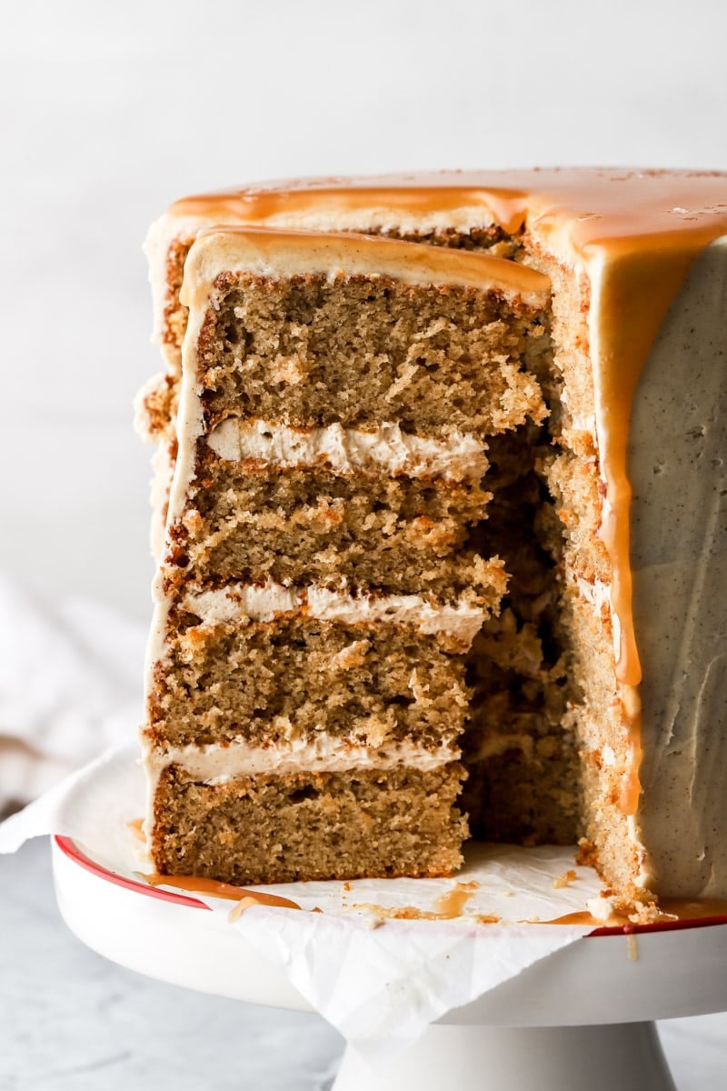 Maple Spice Cake with Maple Frosting - Baran Bakery