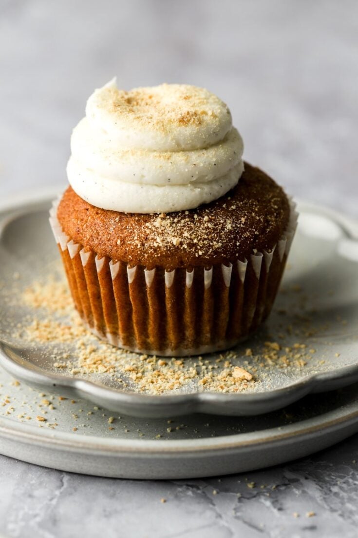 pumpkin cheesecake cupcakes