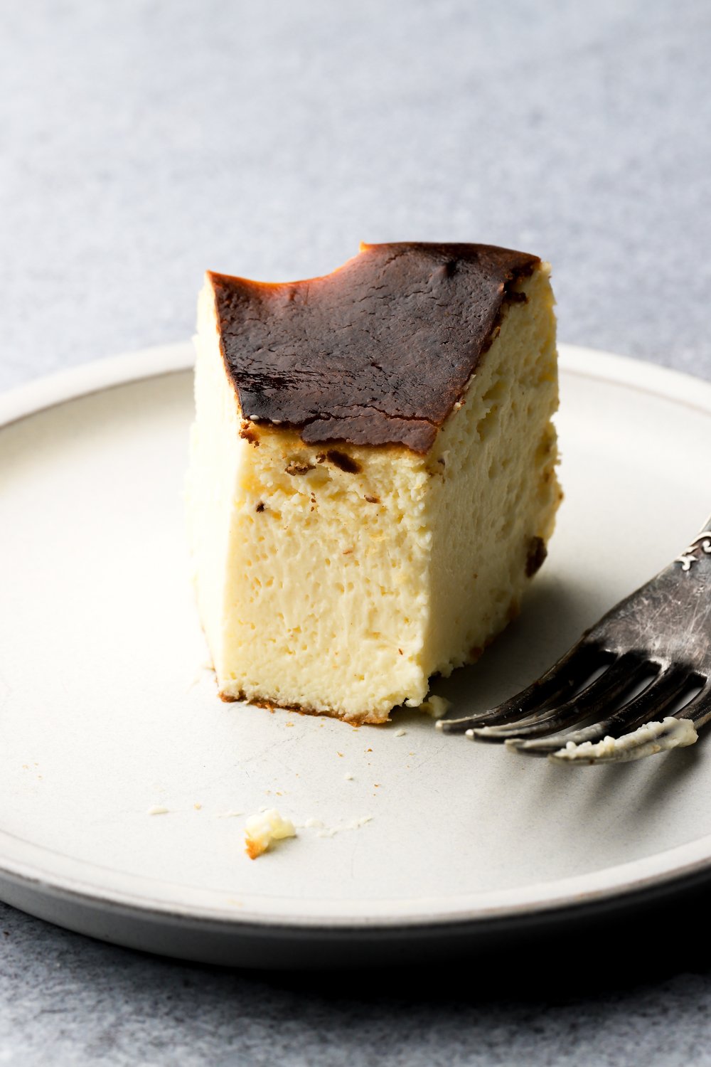 San Sebastian Cheesecake (Burnt Basque Cheesecake) - Baran Bakery