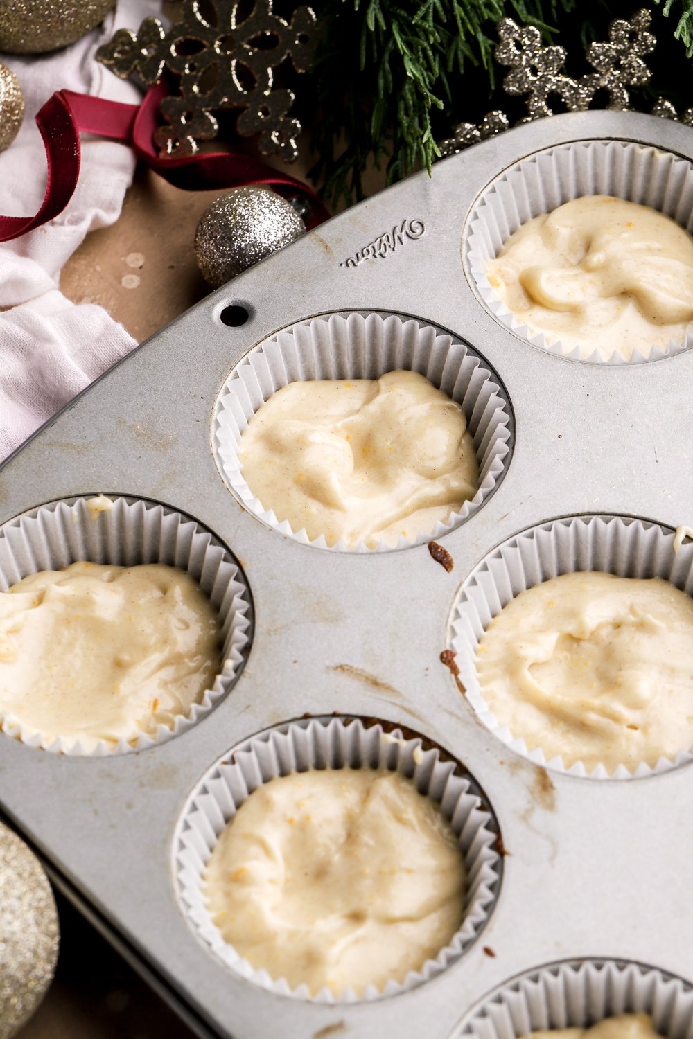 Orange Cranberry Cupcakes - Baran Bakery